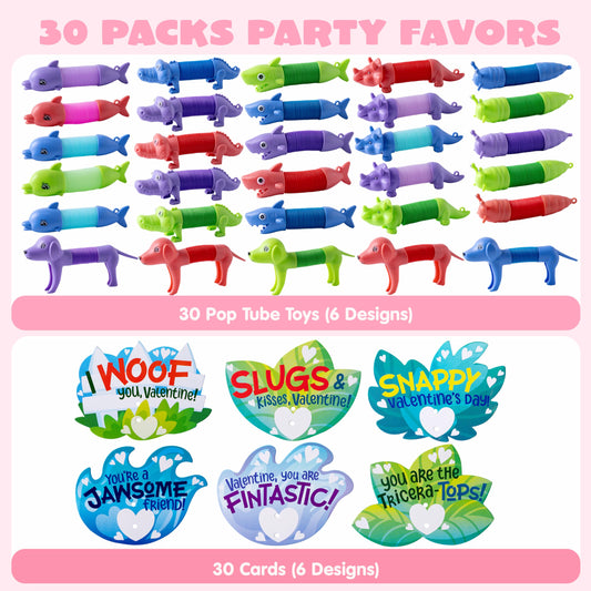 JOYIN pop tubes shark-design provides tactile focus for calming moments.