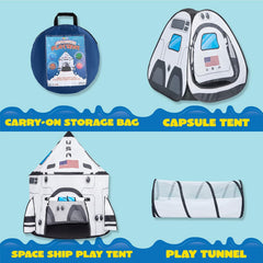 Joyin pop-up tent with tunnel enhances cooperative play and exploration