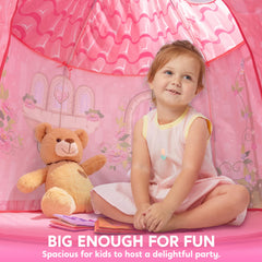 JOYIN Princess Tent children playing in a spacious castle interior