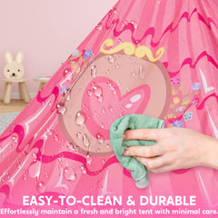 JOYIN Princess Tent interior offers ample space for group pretend play