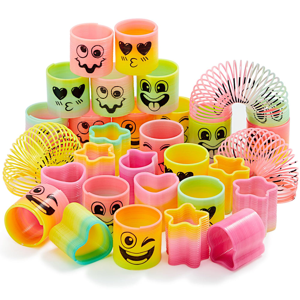 JOYIN rainbow spring toy assortment for party favors and tactile play