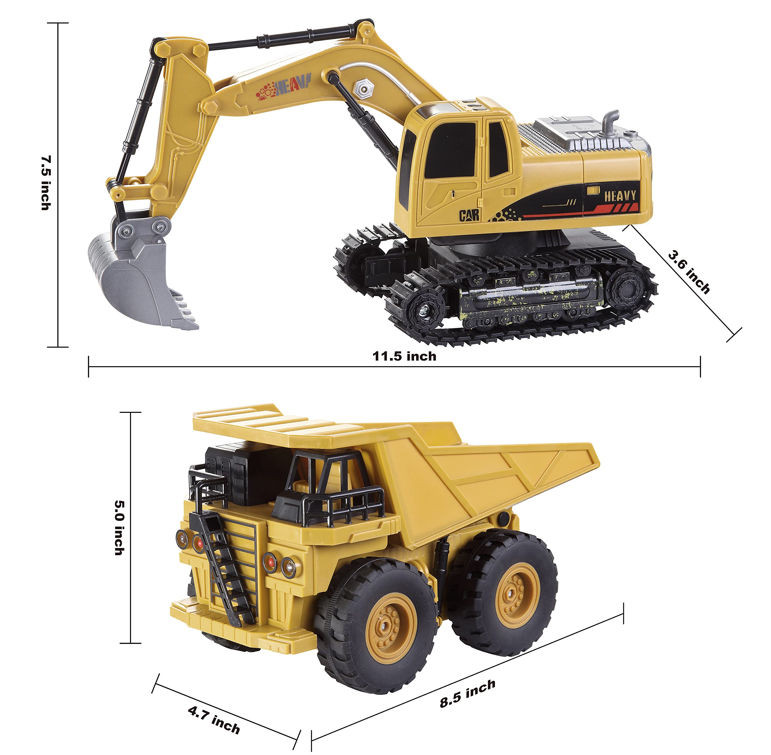 JOYIN 2-in-1 RC set with controllers enables family-friendly control