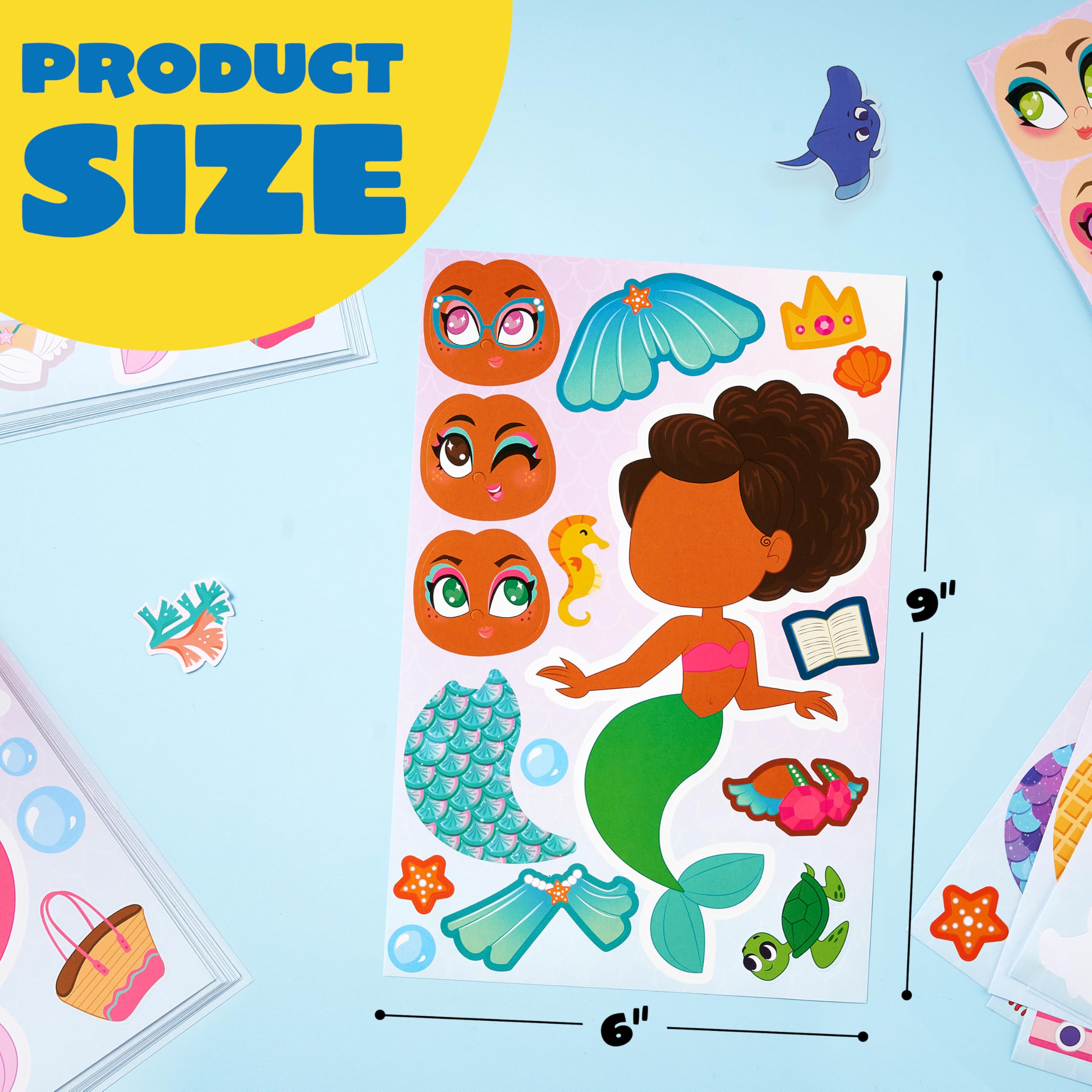 JOYIN Reusable paper stickers are easy to handle during group activities