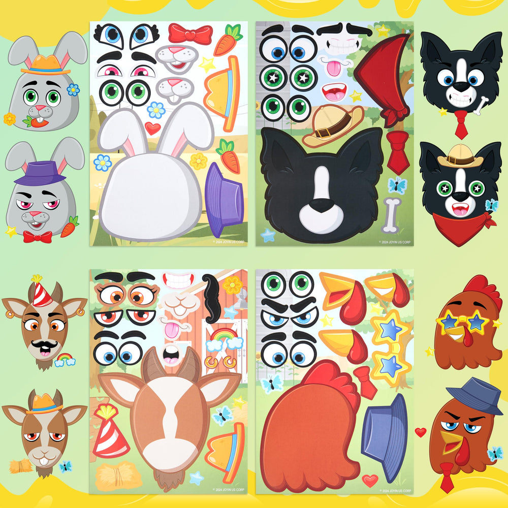 JOYIN reusable sticker sheets made from high-quality paper materials.