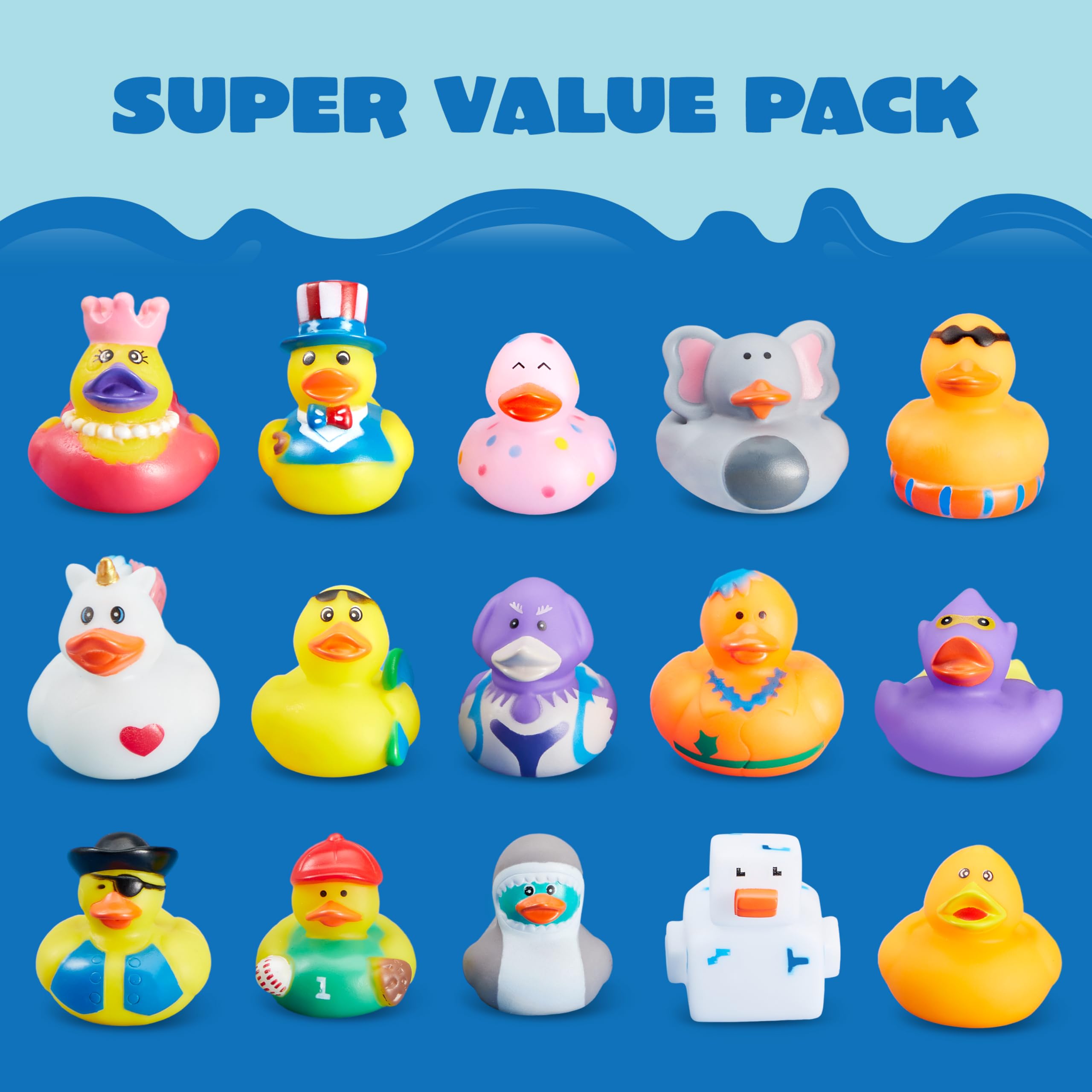 JOYIN 2-inch ducks ideal for small hands and classroom prizes