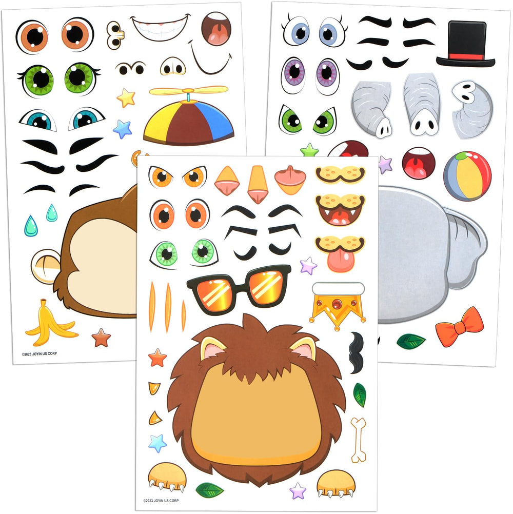 JOYIN safari stickers zebra design for vibrant classroom activities.