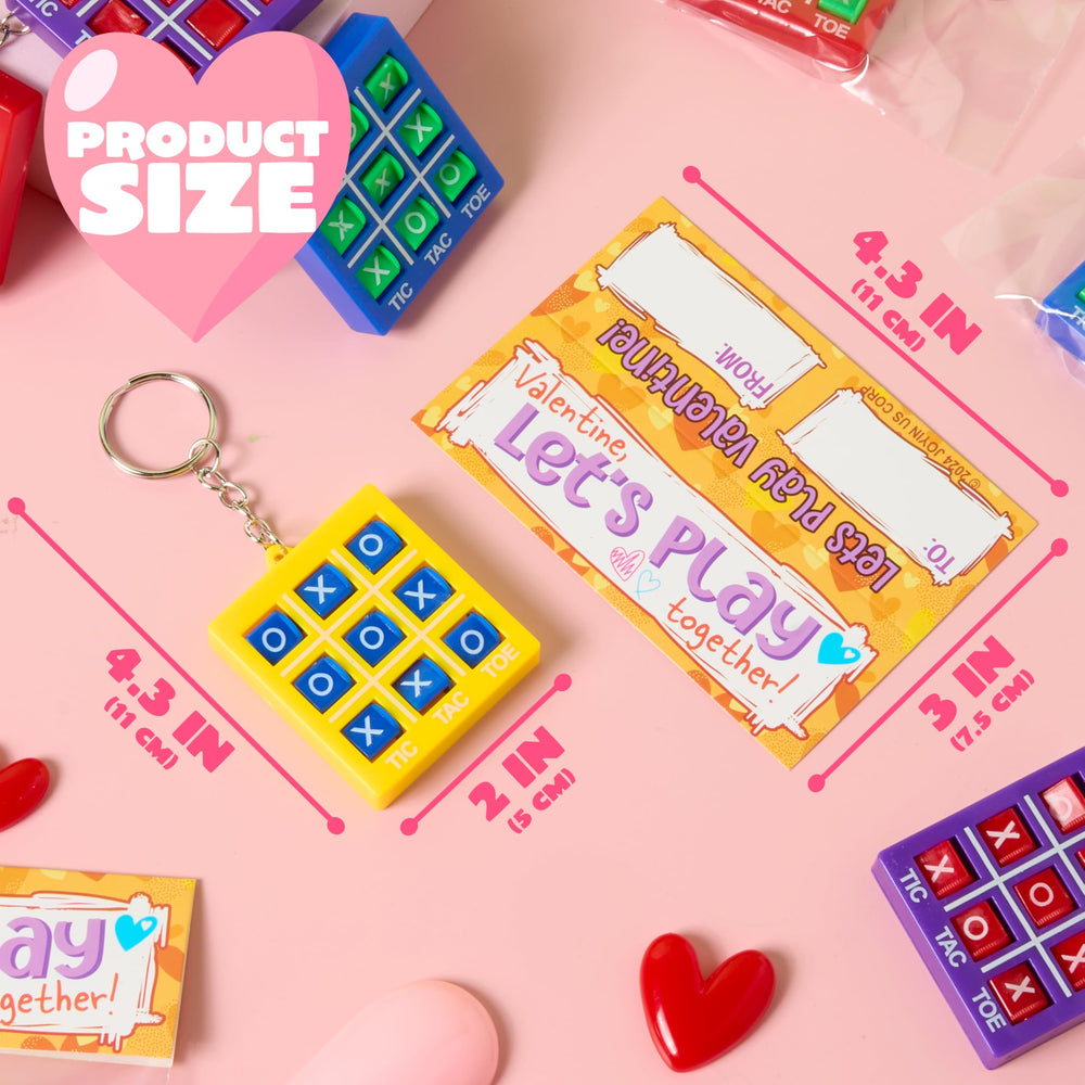 JOYIN valentines cards set adds excitement for parties and classroom events.