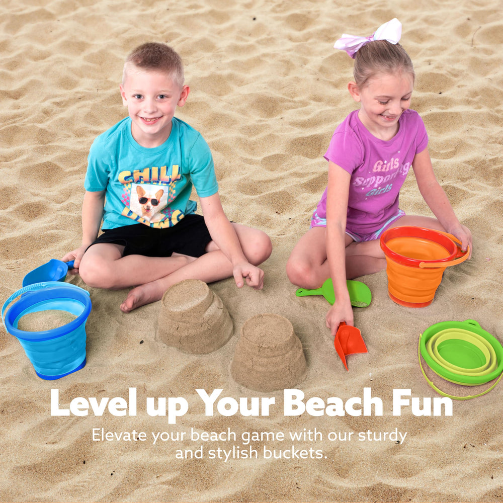 JOYIN sand shovel included for precise digging and scooping on the sand