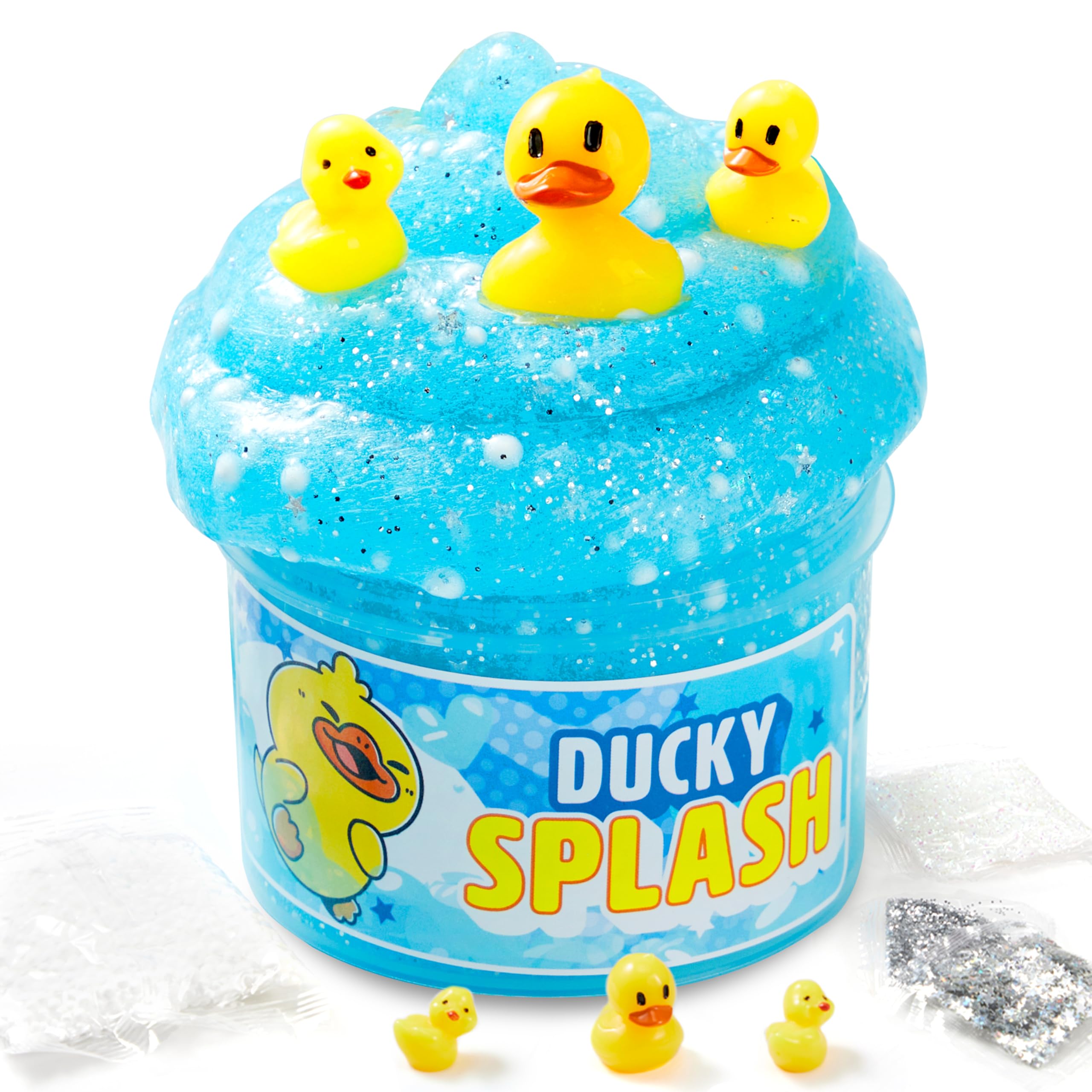 JOYIN Slime Duck Slime front view showing 8 oz of soft, mess-free fun
