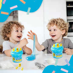 JOYIN Slime Duck Slime party setup illustrates versatile party favors and gifts