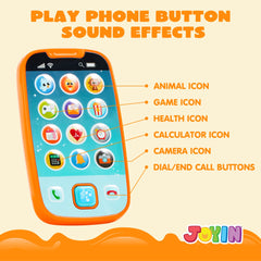 JOYIN smartphone toy buttons close-up showing big controls