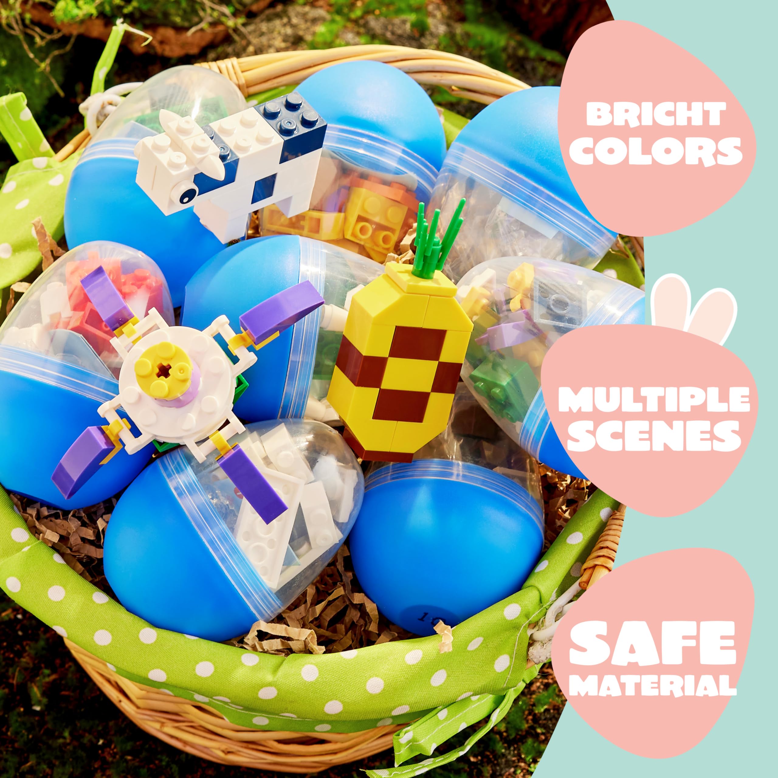 JOYIN snail building blocks inside eggs promoting creative play