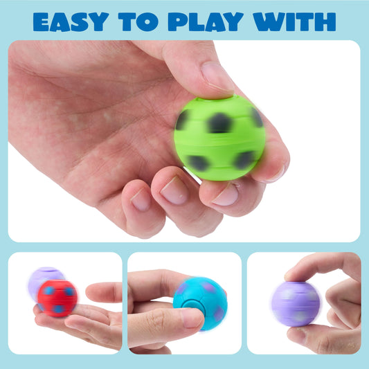 JOYIN small 1-3 inch soccer fidget spinner ideal for home, school, and office