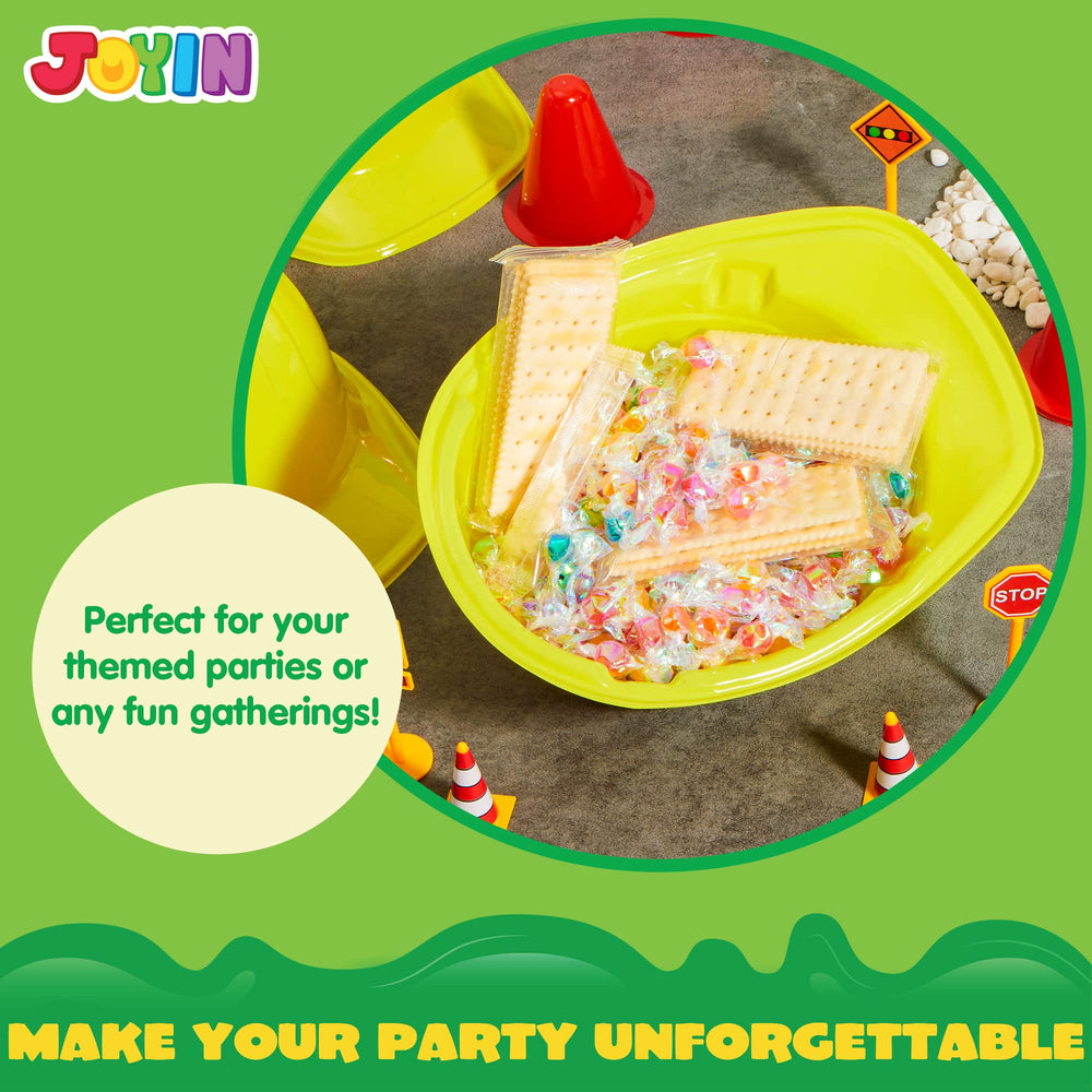 JOYIN soft plastic yellow hat for safe, imaginative play