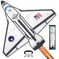JOYIN Spaceship Kite soaring in the sky, ideal for family fun.