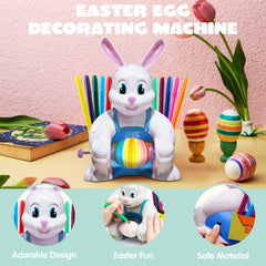 JOYIN spinner-action shows eggs turning smoothly for steady decorating sessions.