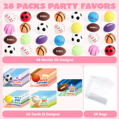 JOYIN sports ball mochi squishy toys offer light fidgeting for focus.