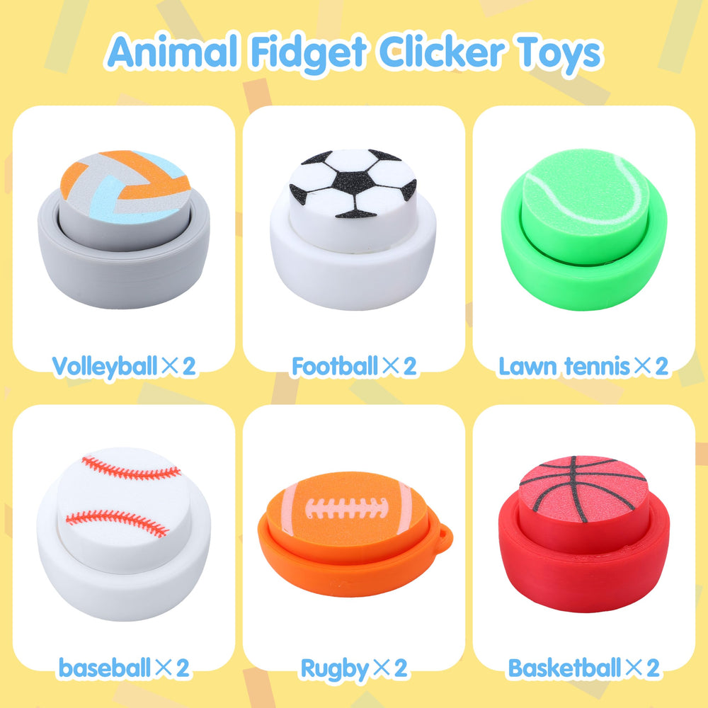 JOYIN soccer fidget clicker for quick sensory engagement