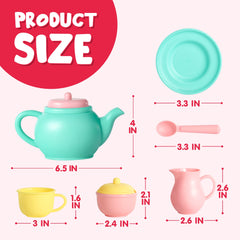 JOYIN sugar cup with lid keeps playtime tidy and organized