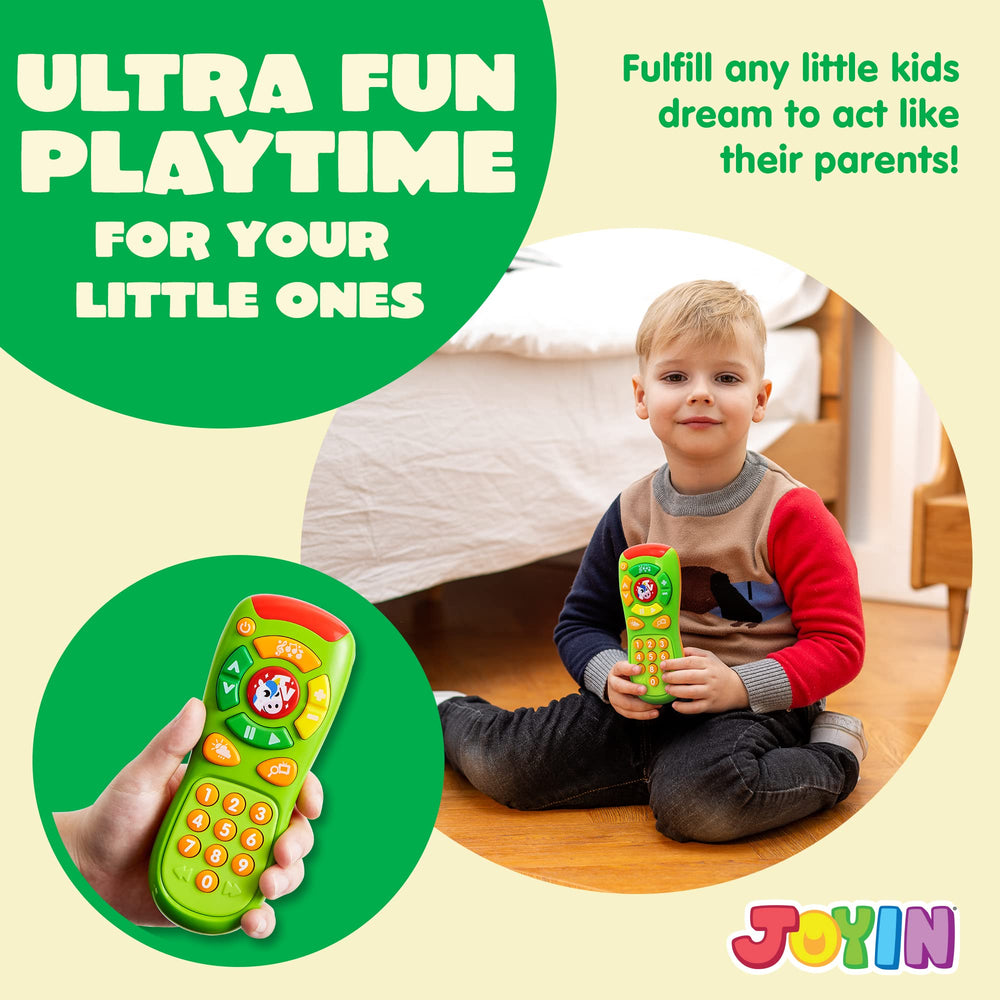 JOYIN toy phone close-up showing colorful keys supports early learning through play.