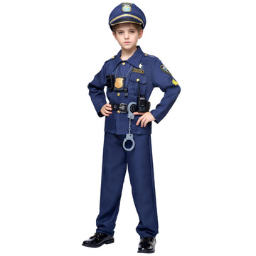 JOYIN Toy Police Costume hat with authentic look for officer cosplay.