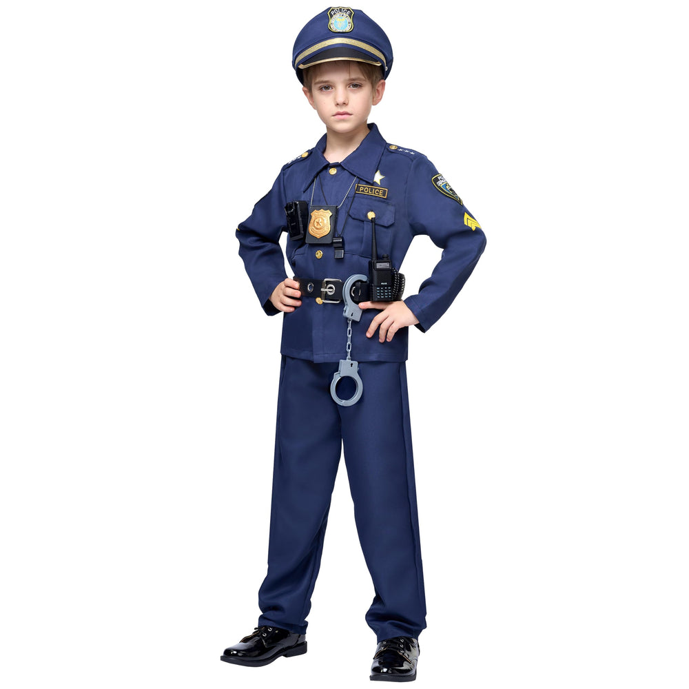JOYIN Toy Police Costume hat with authentic look for officer cosplay.