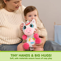 JOYIN triceratops soft toy for safe baby exploration