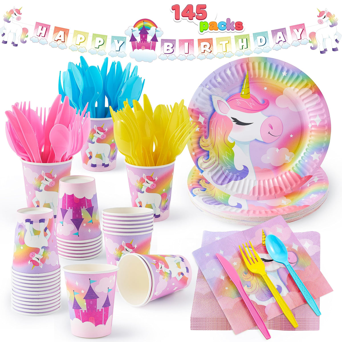 JOYIN unicorn banner display enhances party decor and photo moments