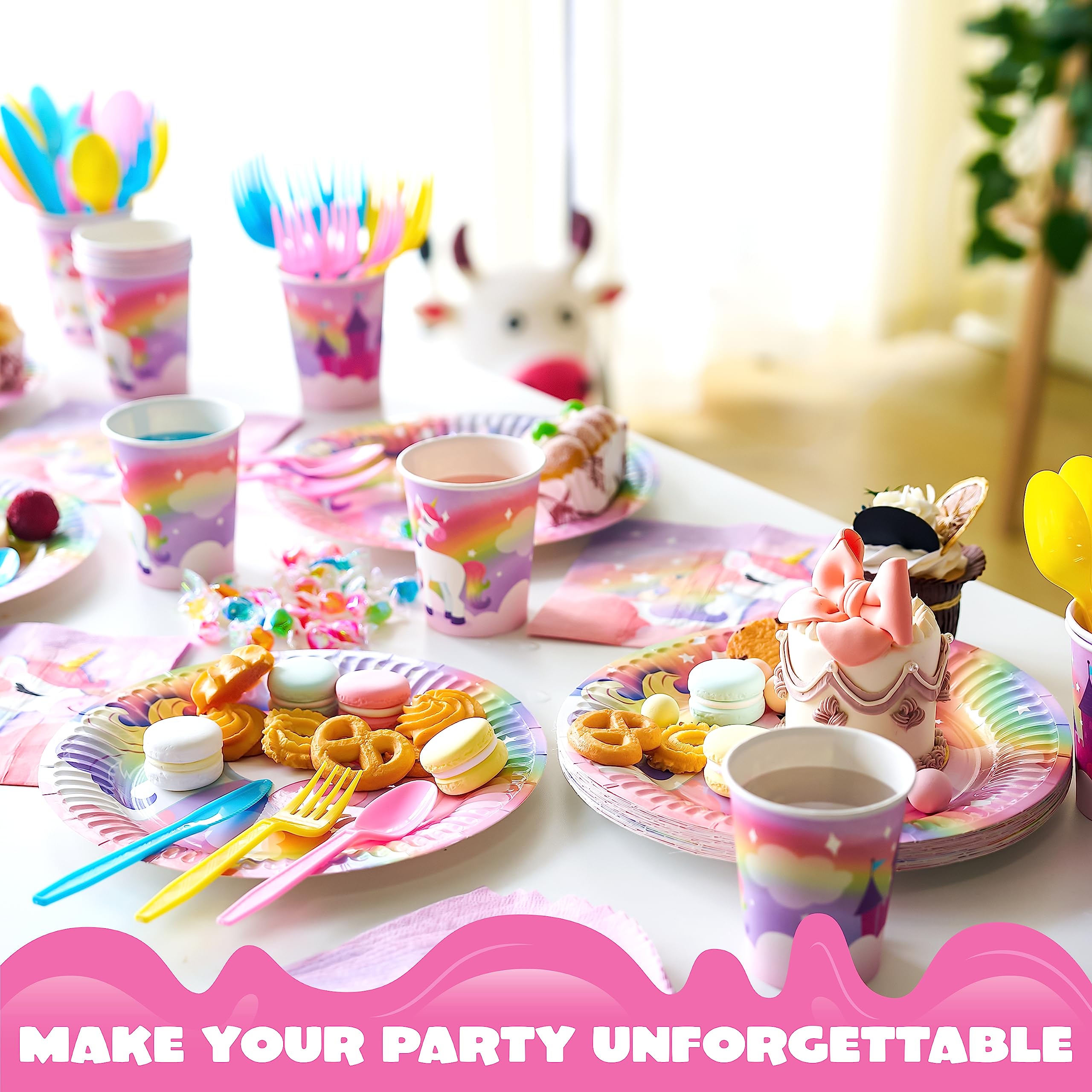 JOYIN unicorn cups provide a reliable grip for drinks