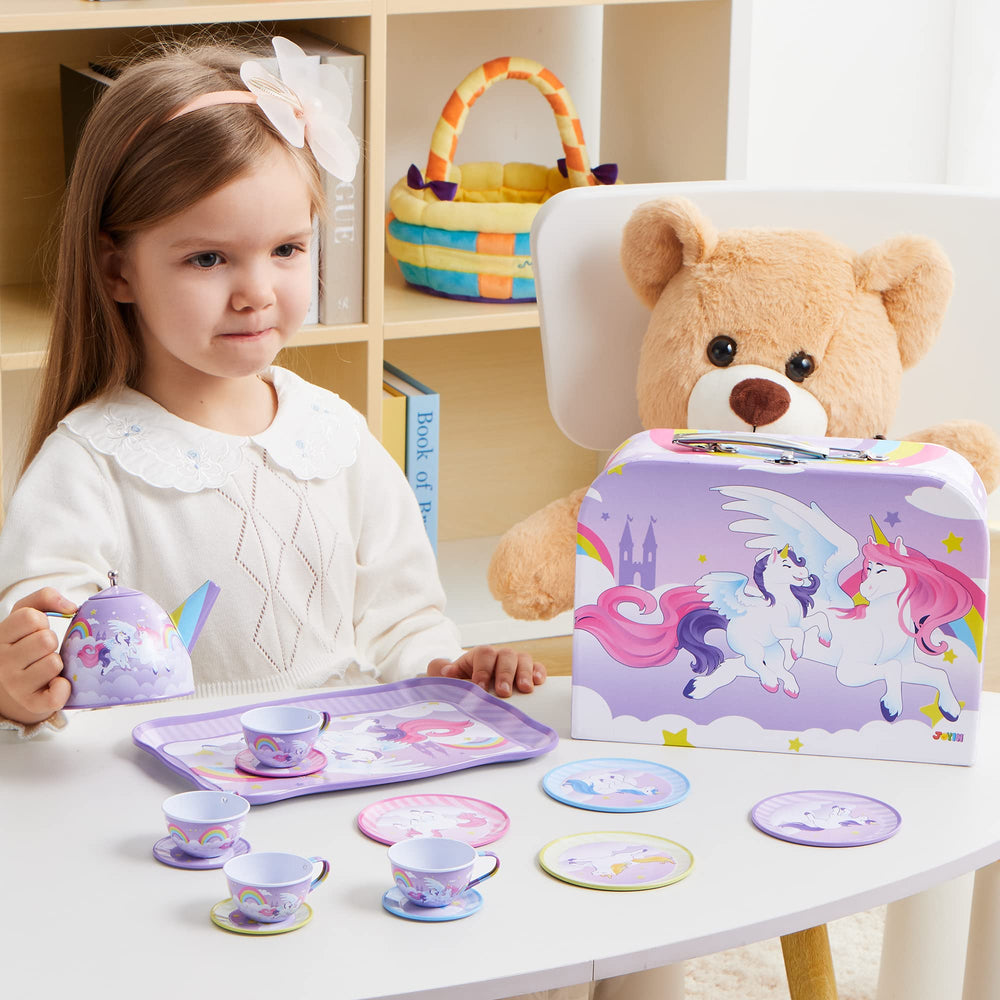 JOYIN unicorn tea party unicorn decor enhances fantasy play