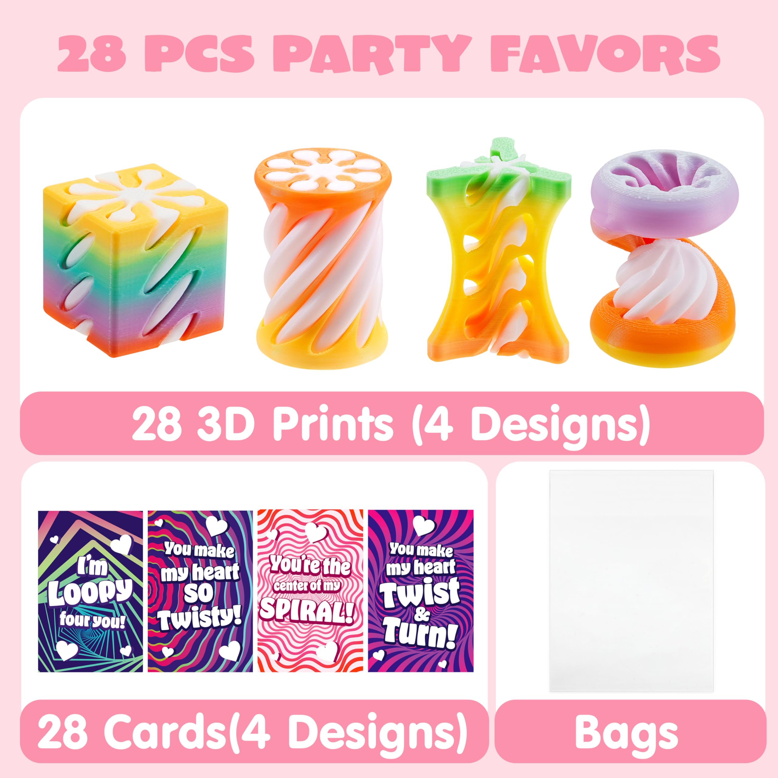 JOYIN Valentine card set for party favors and keepsakes