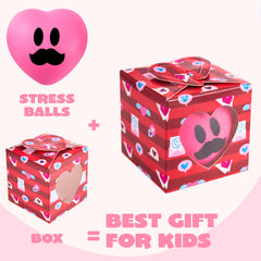 JOYIN compact Valentine box, easy to store and quick for exchanges.