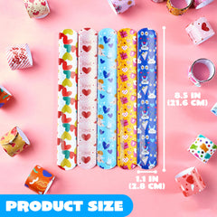 JOYIN one-size-fits-most, 8.5-inch design snaps easily for most wrists.