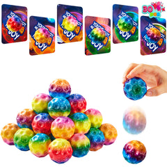JOYIN spaceball image shows a colorful bouncy ball for classroom fun.