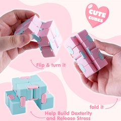 Valentine cards displaying four pattern designs for variety