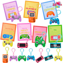 JOYIN valentines cards 28 designs for colorful classroom exchanges