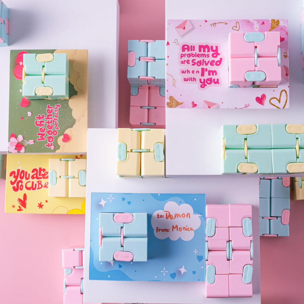 Valentine’s Day party favors ready for classroom celebrations