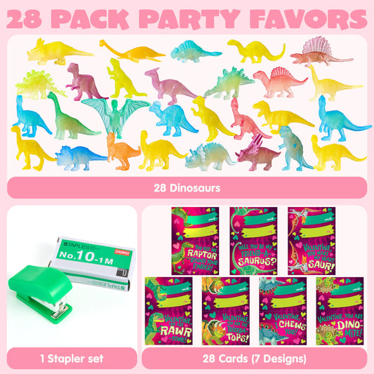 JOYIN glow dinosaurs close up showing safe kid friendly design.