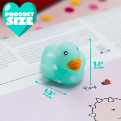JOYIN color-varied duckies in red pink mint purple for fun gifts.