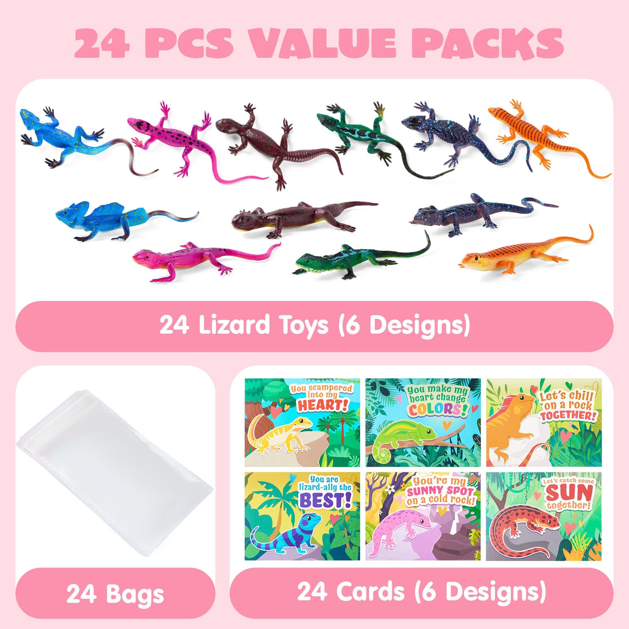 JOYIN lizard detailed patterns captivate students during Valentine’s activities