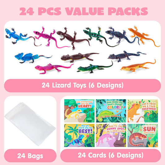 JOYIN lizard detailed patterns captivate students during Valentine’s activities