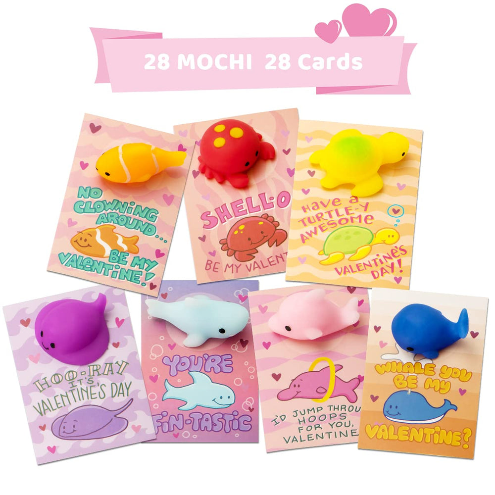 JOYIN purple jellyfish card and mochi toy for kids activities
