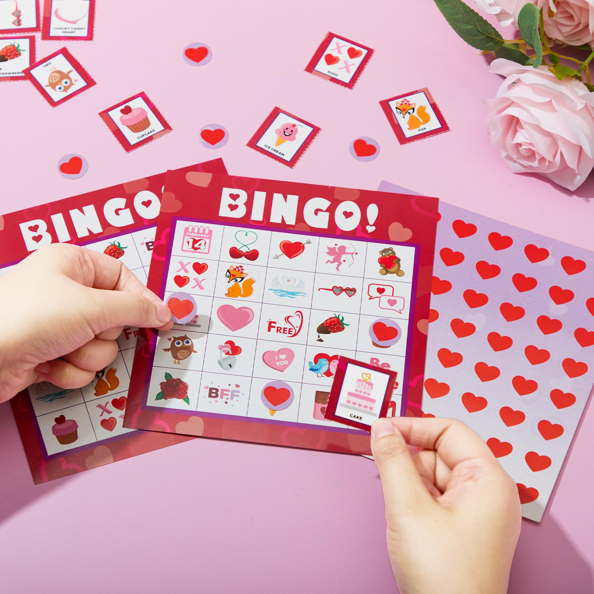 JOYIN Valentine pattern design adds festive charm to any party