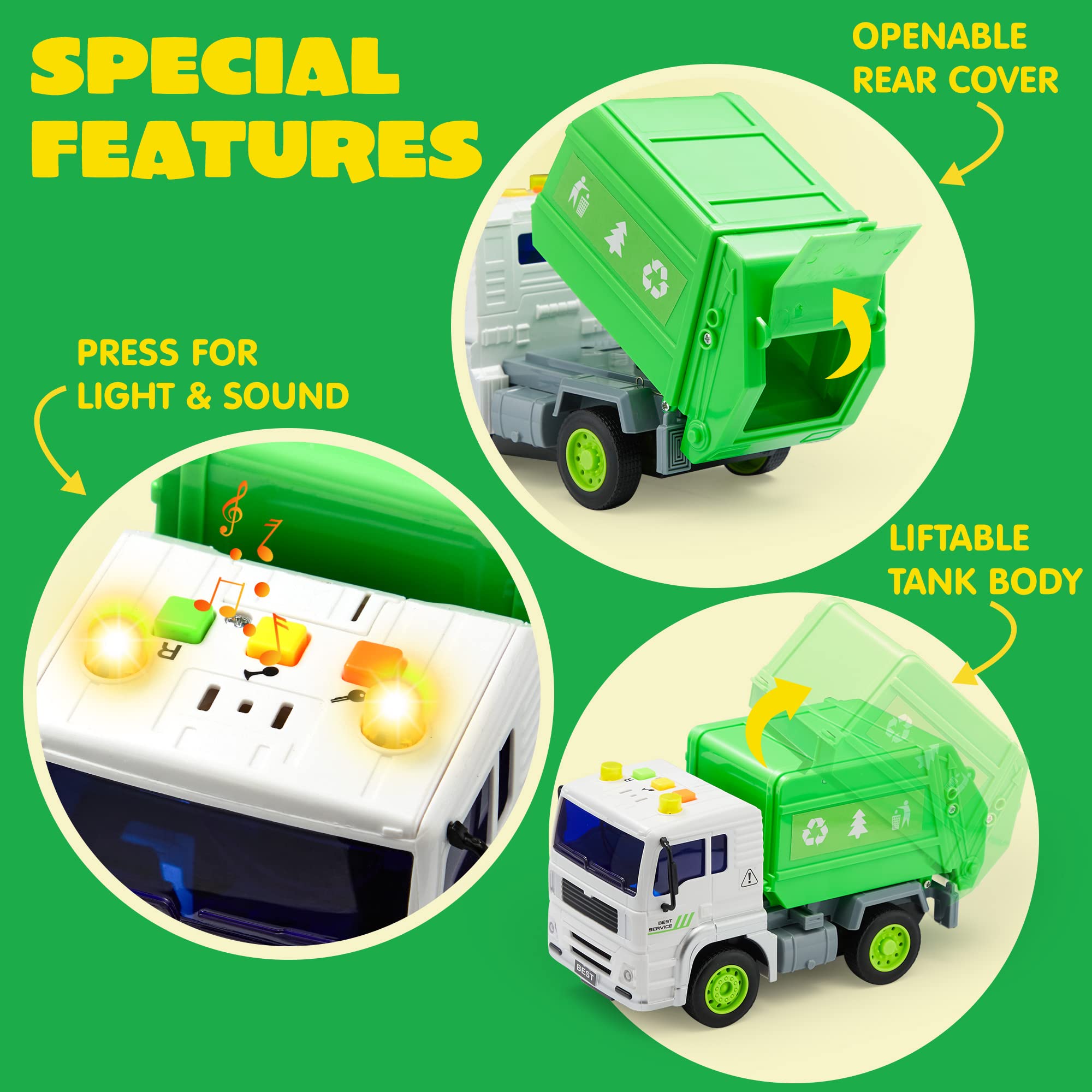 JOYIN vehicle set play area showcasing four vehicles for versatile pretend play