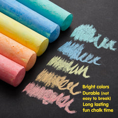 JOYIN washable chalk for quick cleanup after outdoor art.