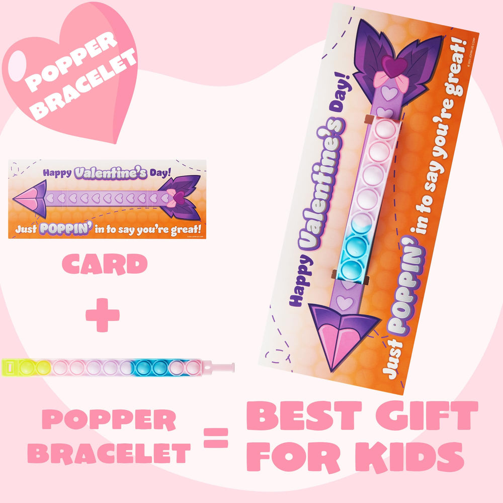 JOYIN wearable fidget bracelet, lightweight and adjustable for kids.