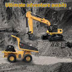 Joylike rubber tires and tracks ensure smooth traction on various surfaces.