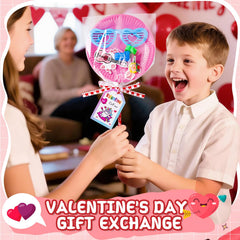 JOYLOKY 291pcs Valentines Stationery Set pencils for writing valentines notes