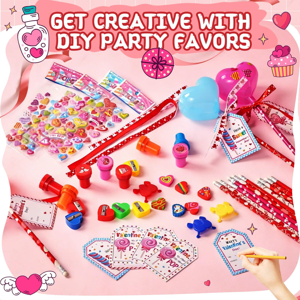 JOYLOKY gift ribbons to finish handmade Valentine favors with polish