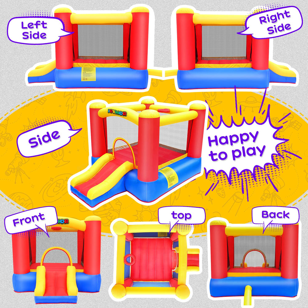 JOYMOR bounce house slide encourages energetic kids to explore